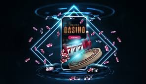 Neon sports and casino-style category tiles arranged for mobile browsing